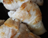 豚肉の玉ねぎクルクル巻きのしょうが焼き作り方4写真