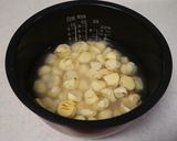 生栗で…栗おこわ！作り方5写真