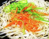 もやしに豆板醤。作り方2写真