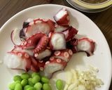タコのペペロンチーノ作り方1写真