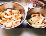 簡単スイーツ桃のムース　簡単お菓子作り方4写真