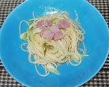 フライパン一つで長ネギのパスタ作り方6写真