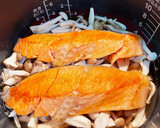 簡単！秋鮭とたっぷりキノコの炊き込みご飯作り方7写真