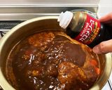 デミグラ煮込みハンバーグ作り方6写真