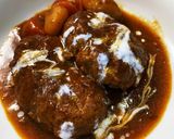 デミグラ煮込みハンバーグ作り方9写真