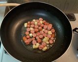 ニンニクチャーハン作り方1写真