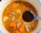 牛すじ肉の欧風カレー作り方13写真