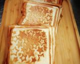 ハムカツのホットサンド❨(@≧↺≦@)❩作り方3写真