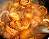イカだしとコチュジャン味の韓国風肉じゃが作り方5写真