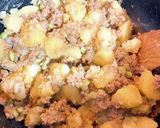 ほくほくじゃがいもの鶏そぼろ煮作り方5写真