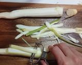 マコモタケとベーコンのめんつゆバター炒め作り方2写真