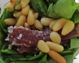 鮑とバジルソースのパスタ作り方2写真