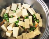 栄養満点♬｡.高野豆腐の卵とじ作り方7写真