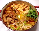 秘密の隠し味を入れた　キムチ鍋作り方3写真