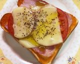 ベーコントマトチーズトースト♡作り方4写真