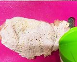 焼くだけ簡単！チキンステーキ♪ピザ風作り方3写真