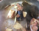 味噌煮orしょうゆ煮サバ缶と大根と作り方4写真