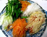 りんごと冬野菜たっぷり　サラダ風キムチ作り方3写真