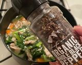 生姜と塩麹の具沢山スープ作り方10写真