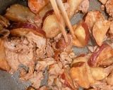 サクッホクッ♪さつまいもと豚肉の甘辛炒め作り方6写真
