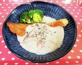 クリームスープパスタ作り方10写真