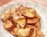 サクッホクッ♪さつまいもと豚肉の甘辛炒め作り方7写真