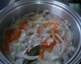野菜たっぷりクリームスープ作り方1写真