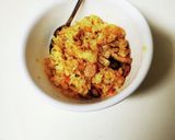 ピラフ100gでもかさ増しオムライス作り方1写真