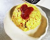 ピラフ100gでもかさ増しオムライス作り方9写真