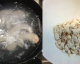鶏ささみとオクラと豆のバルサミコサラダ作り方2写真