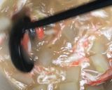 茅乃舎海老だしで☆冬瓜とカニカマのスープ作り方8写真