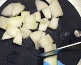 茅乃舎海老だしで☆冬瓜とカニカマのスープ作り方2写真