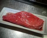 牛のタタキw❨(@≧↺≦@)❩ノ作り方1写真
