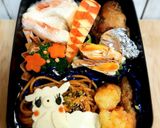 簡単キャラ弁　＊アルパカ弁当＊作り方1写真