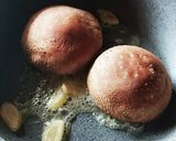 おうち居酒屋★肉厚椎茸のガリバタ焼き作り方2写真