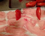 魚焼きグリルだけを使って肉巻きトマト作り方1写真