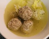 白菜と豚団子のスープ作り方5写真