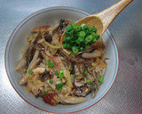 さんまときのこの炊き込みご飯作り方5写真