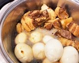 とろーり豚の角煮と卵作り方4写真