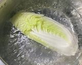 ザクザク白菜切りながら酸辣湯スープ作り方1写真