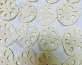 レンコンの挟み焼き♡手を汚さず簡単レシピ作り方1写真