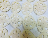 レンコンの挟み焼き♡手を汚さず簡単レシピ作り方1写真