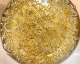 食用菊ときゅうりとじゃこの酢の物作り方3写真