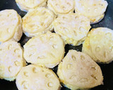レンコンの挟み焼き♡手を汚さず簡単レシピ作り方5写真