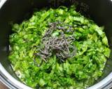 炊飯器一つで☆簡単かぶの葉ご飯作り方2写真