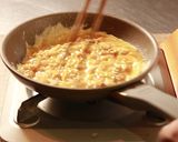 葱王と蓮根のチーズオムレツ作り方10写真