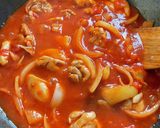 ☆チキンのトマト煮込み☆作り方4写真