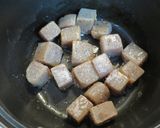 簡単☆こんにゃくと白菜漬けのごま油風味作り方2写真