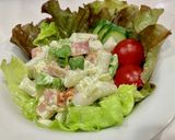 野菜たっぷり☆アボガド＆ベーコンサラダ作り方4写真