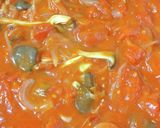 海老のトマトクリームパスタ作り方4写真